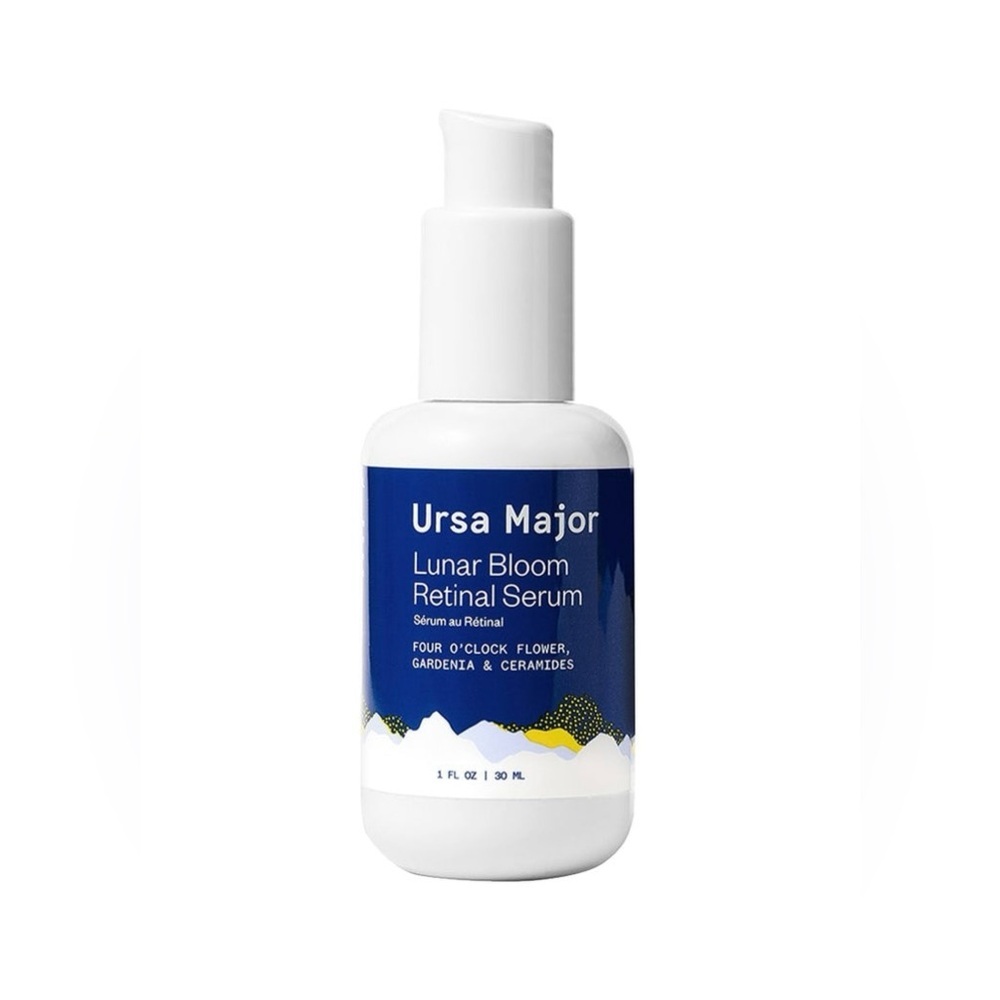 Ursa Major Lunar Bloom Retinal Serum 1oz NIB | Clean Vegan Night Skincare